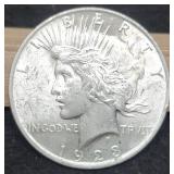 1923 Peace Dollar XF