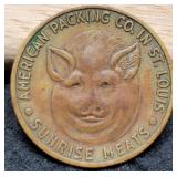 Hog Heads/Tails Coin By Sunshine Meals
