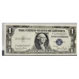 1935D $1 Silver Certificate Note Crips Unc.