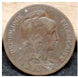 1906 France 5 Centimes