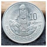 1991 Guatemala 10 Centavos