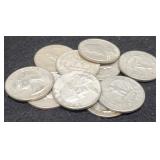 (10) Silver W. Quarters