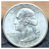 1944-D W. Quarter MS63