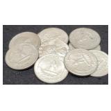 (10) Silver W. Quarters