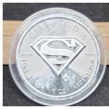 2016 1 Troy Oz. Silver Canada $5 Maple Leaf