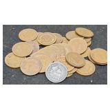 (30) Indian Head Cents BAck To 1898 G Or Better