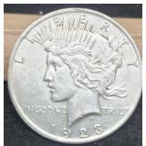 1923 Peace Dollar