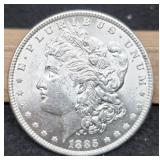 1885 Morgan Dollar BU