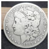 1883 Morgan Dollar