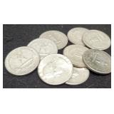 (10) Silver W. Quarters