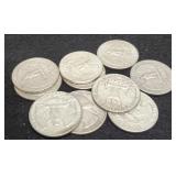 (10) Silver W. Quarters
