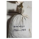 Bag Of 5,000 Wheat Cents 1940-1958
