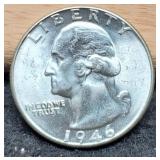 1946 W. Quarter MS63