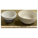 2 Stoneware Bowls