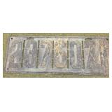 1918 Illinois License Plate