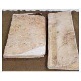 2 Unique French Handwritten Ledgers