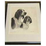 Bert Cobb Bowler & Rachel Framed Print