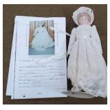 9" Bonnett Doll, Bisque