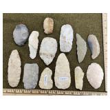 13pcs Preform Flint & Knives