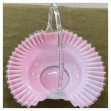 Red Near Cut 9" Decorative Bowl