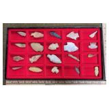 20pcs Indian Flint in Riecker Box