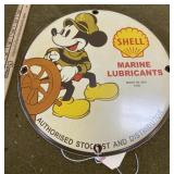 Porcelain Enameled Round 12" Sign