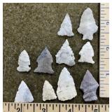 10 Flint Artifacts