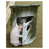 German Pig Outhouse