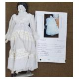 12" German China Head Doll