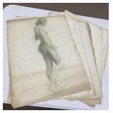 7- Paul T. Sargent Sketches From Folio