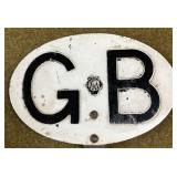 7" Triple A GB Auto Emblem