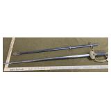 Dress Sword with Folding Guard