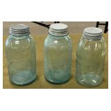 3 - Half Gallon Ball Mason Jars