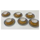 Hand Painted Japan Snack Set