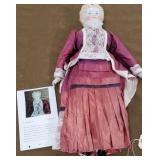 24" German China Head Doll