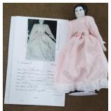 9" German China Head Doll