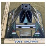 Mission Leaded Stained Glass Shade