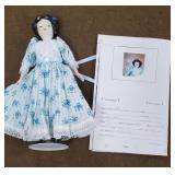 9" China Head Doll w/ Bisque Hands