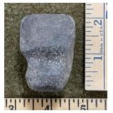 2 1/8" Hard Stone Axe , 3/4 Groove