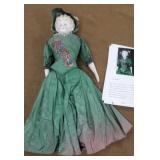 17" German China Head Doll