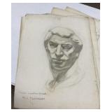 7- Paul T. Sargent Sketches From Folio