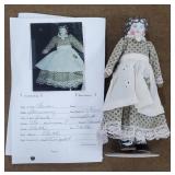 7 1/2" China Head Doll, German