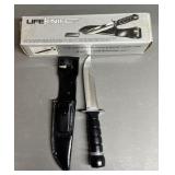 Survival Knife w/ Compass