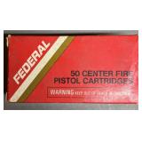 50 rnds Federal .357 Mag HP Ammo