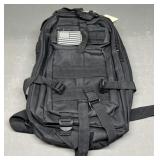 Black Nylon Moly Ruck Backpack