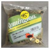 100ct New Remington .357 Max Brass
