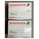 200 rnds Winchester 9mm Ammo