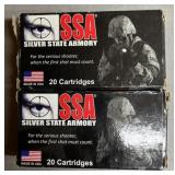 40 rnds Silver State Armory 6.8 SPC Ammo