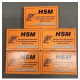 100 rnds HSM .223 Rem HP Ammo