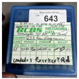 76ct Once Fired .222 Rem Brass